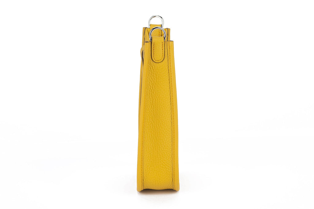 Hermès Mini Evelyne Bag Jaune Ambre NIB