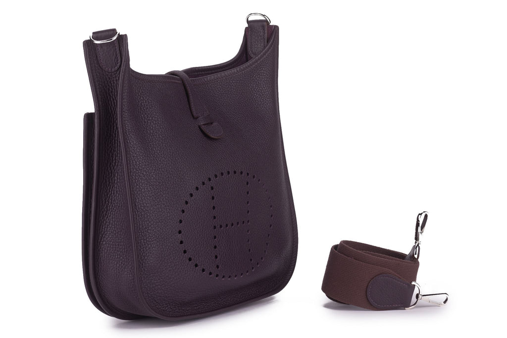 Hermès Medium Raisin Evelyne Poche 29