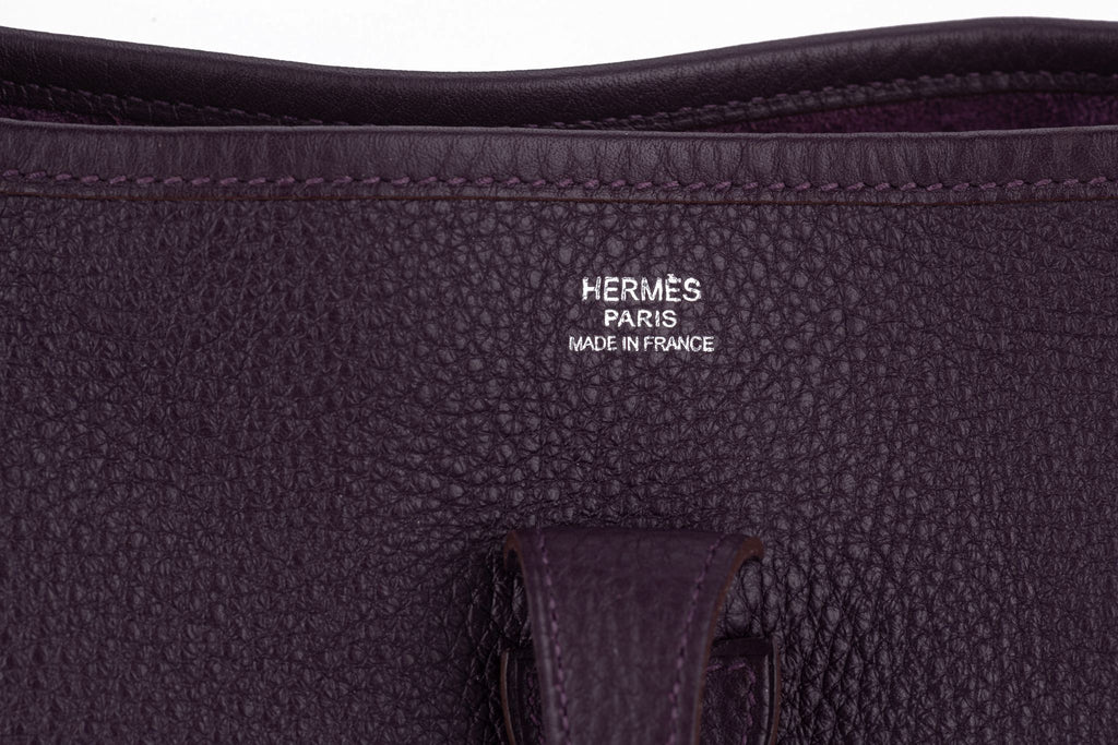 Hermès Medium Raisin Evelyne Poche 29