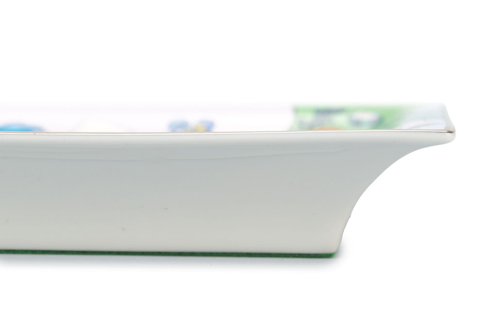 Hermès NIB Locomotion Porcelain Ashtray