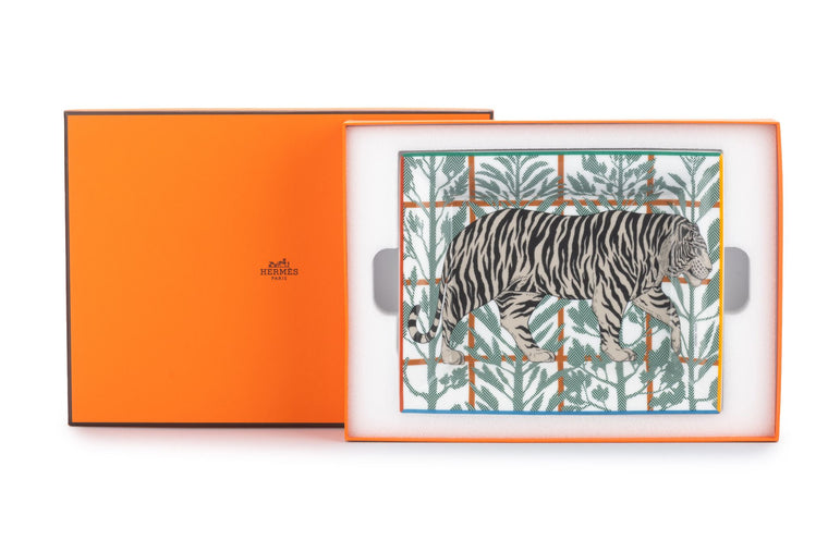 Hermès "Tigre Altai" Change Tray New