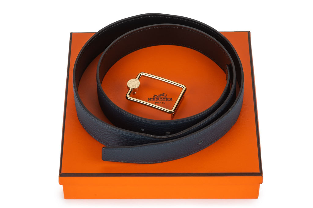 Hermès New Reversible Leather Belt