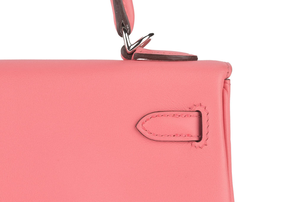 Hermès Kelly 25 Retourne Swift Rose Etè