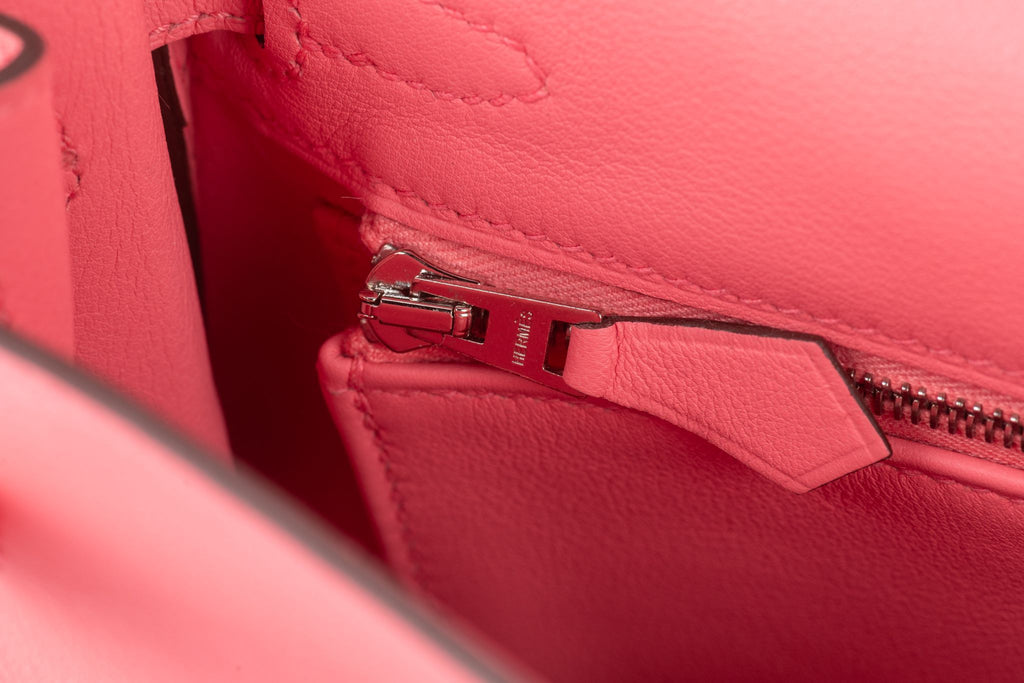 Hermès Kelly 25 Retourne Swift Rose Etè