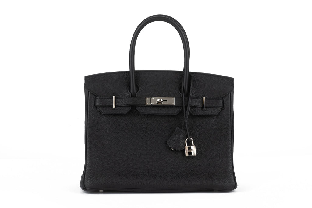 Hermès Birkin 30 Black Togo Palladium