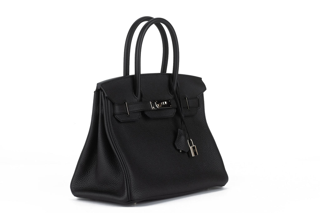Hermès Birkin 30 Black Togo Palladium