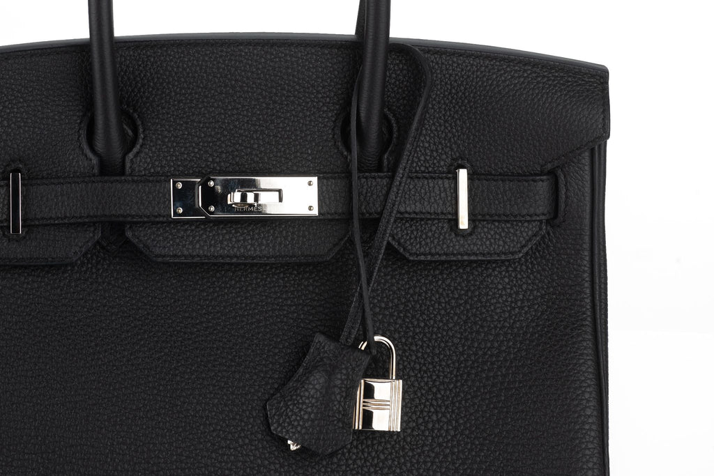 Hermès Birkin 30 Black Togo Palladium