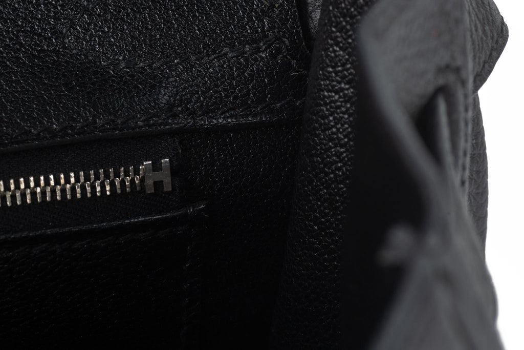 Hermès Birkin 30 Black Togo Palladium