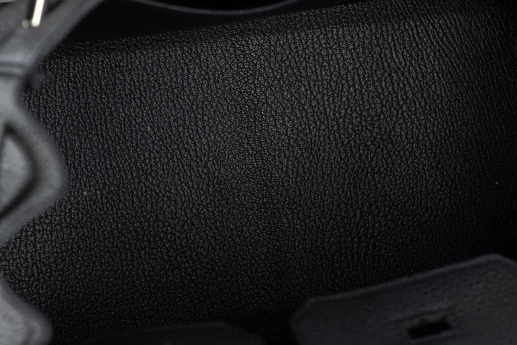 Hermès Birkin 30 Black Togo Palladium