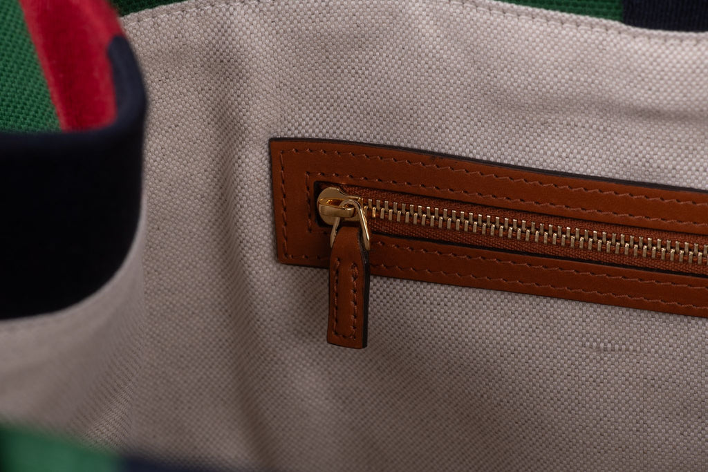 Gucci Interlocking G Green Tote Bag New