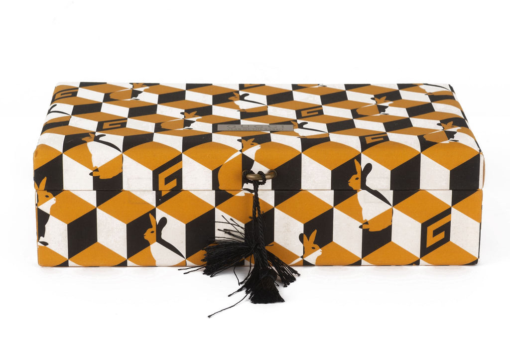 Gucci Red Rabbit Paperweight Jewelry Box