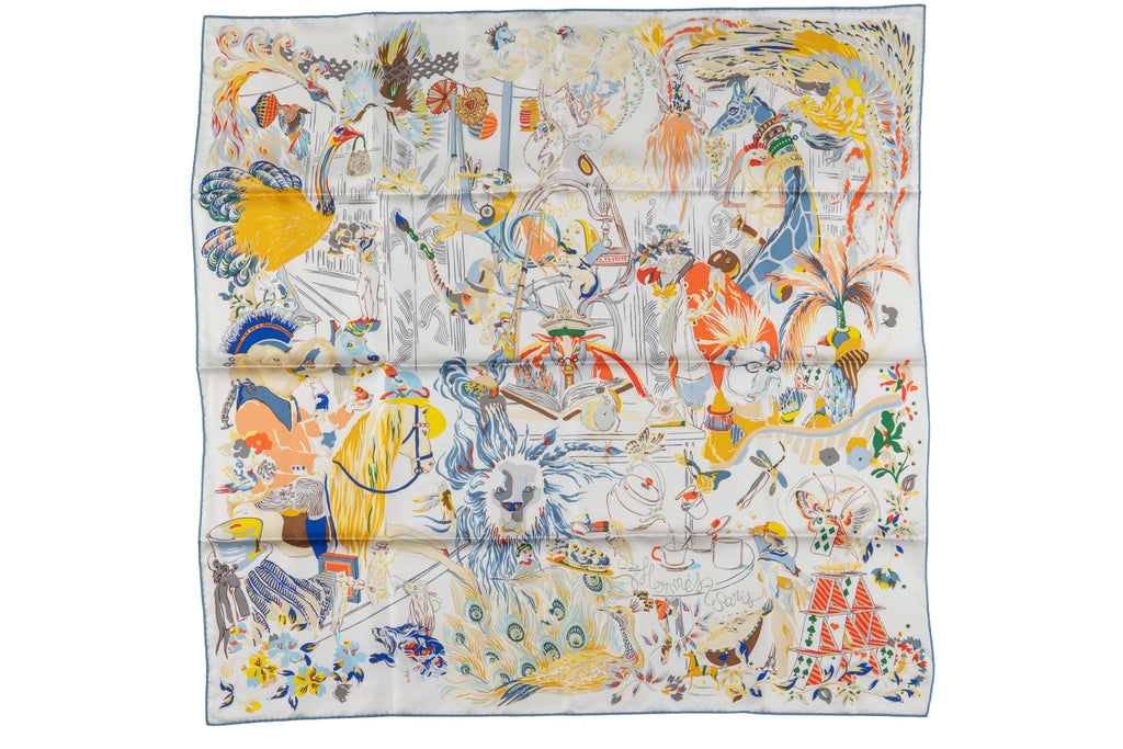 Hermès "Emile et Une Nuit" Silk Scarf NB