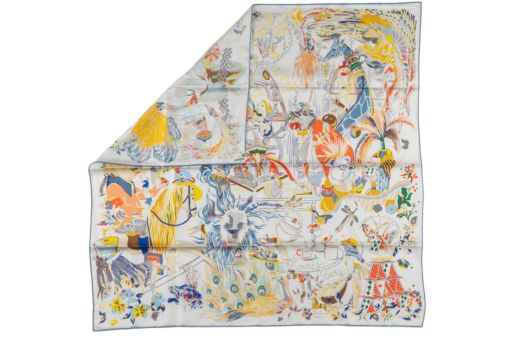 Hermès "Emile et Une Nuit" Silk Scarf NB