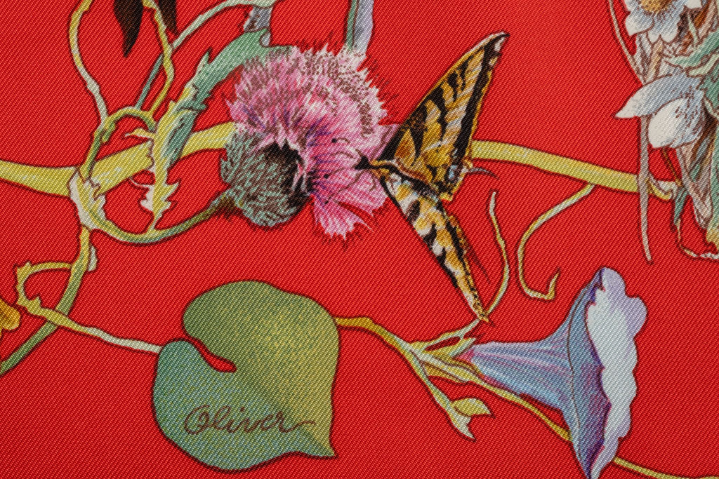 Hermès Faune et Flora du Texas Scarf