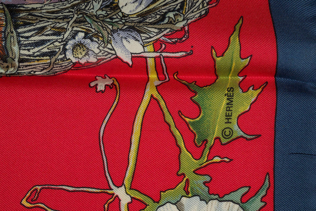 Hermès "Faune et Flore du Texas" Scarf