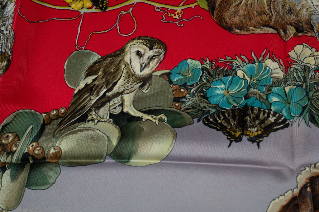 Hermès "Faune et Flore du Texas" Scarf