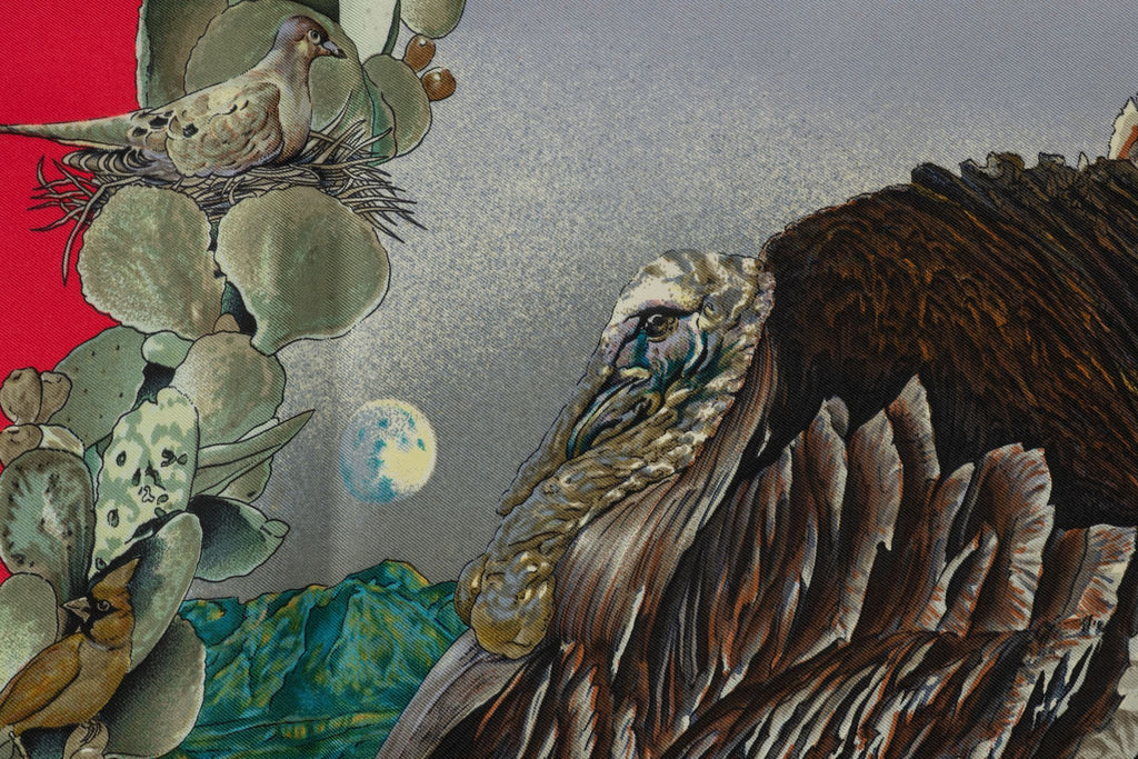 Hermès "Faune et Flore du Texas" Scarf