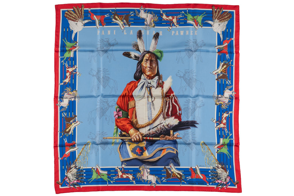 Hermès "Pani La Shar Pawnee" Scarf
