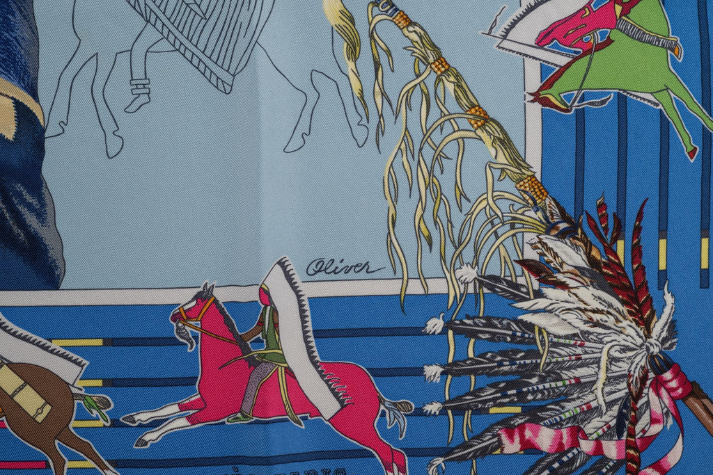 Hermès "Pani La Shar Pawnee" Scarf