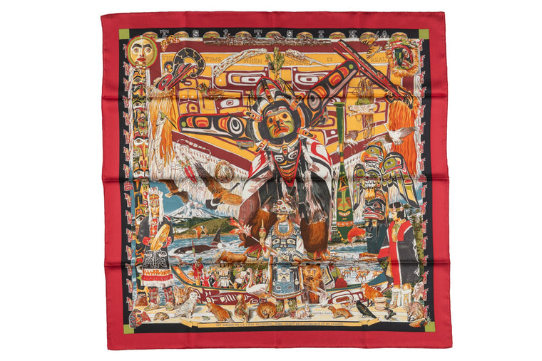 Hermès "Indiens Cote Pacifique" Scarf