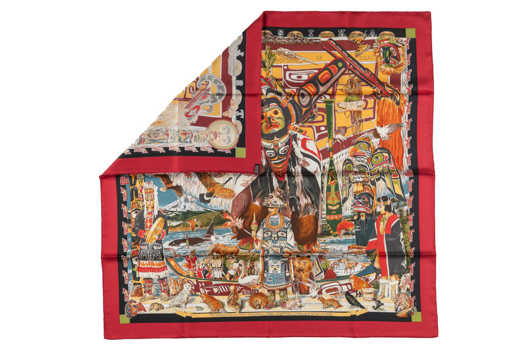Hermès "Indiens Cote Pacifique" Scarf
