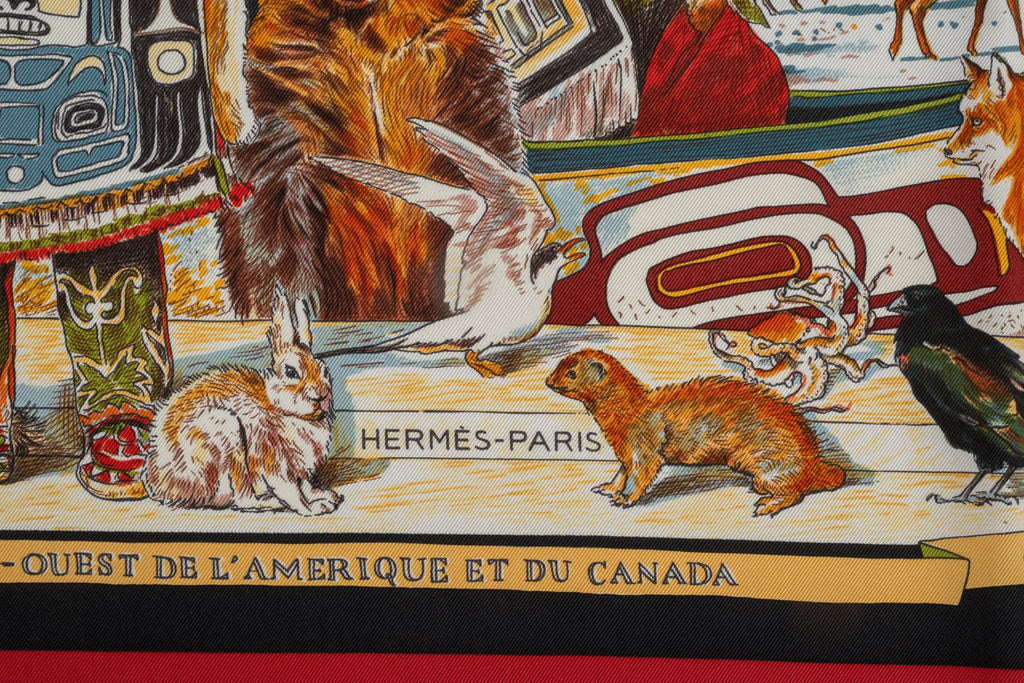 Hermès "Indiens Cote Pacifique" Scarf