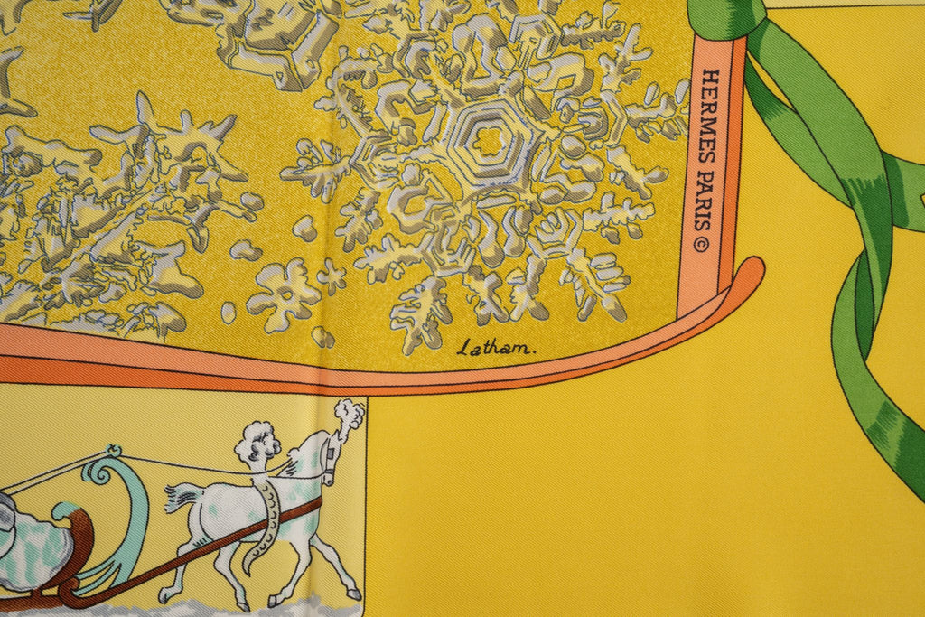 Hermès Collectible "Niege D'Antan" Scarf