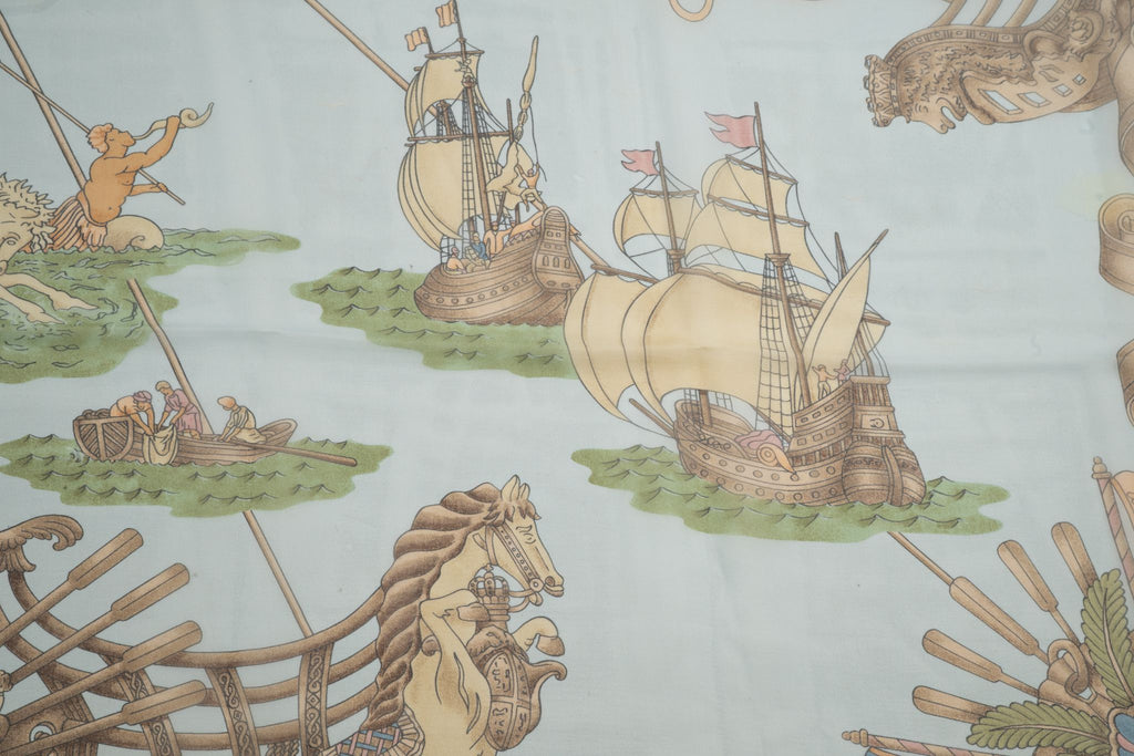 Hermès "Voiles De Lumiere" Silk Shawl