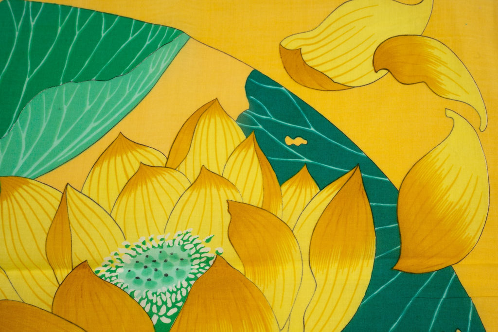 Hermès "Fleurs De Lotus"  Scarf