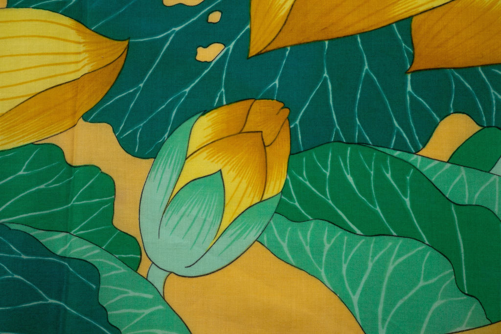 Hermès "Fleurs De Lotus"  Scarf