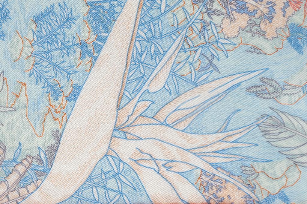 Hermès Faubourg Tropical" Gavroche NEW