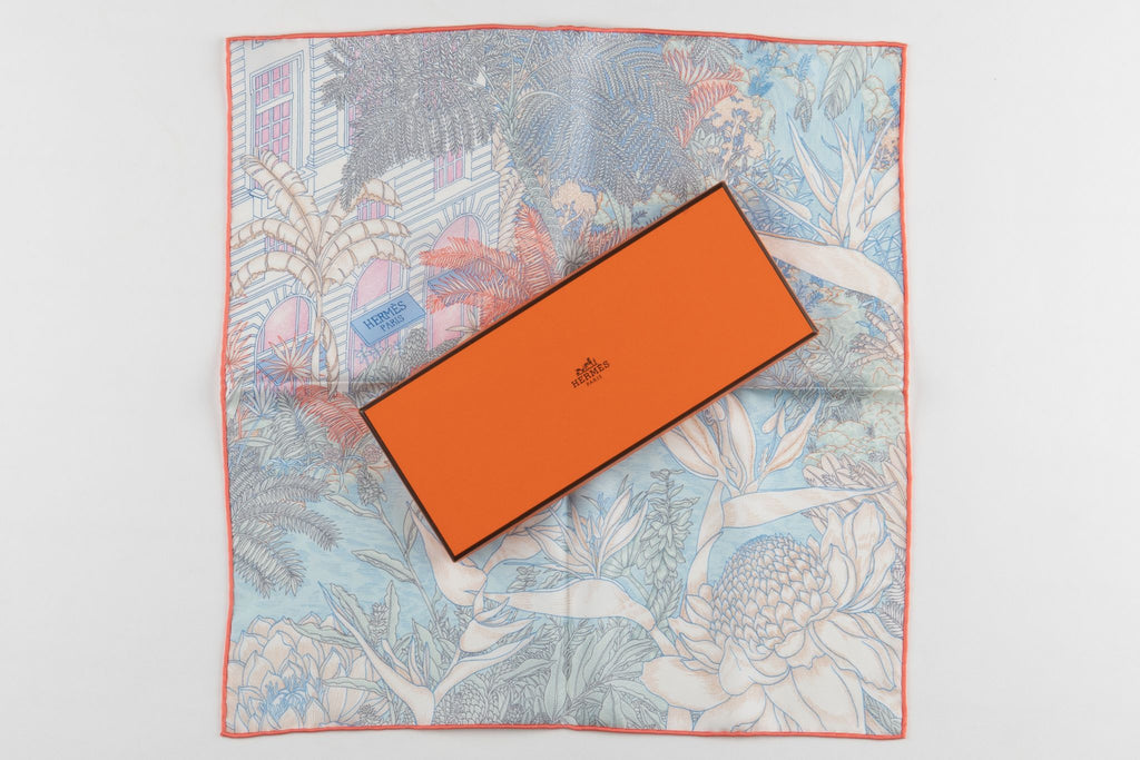 Hermès Faubourg Tropical" Gavroche NEW