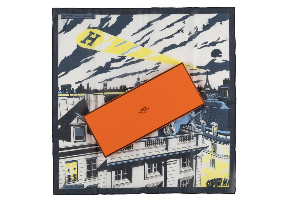 Hermès "Nuit au Faubourg" Scarf