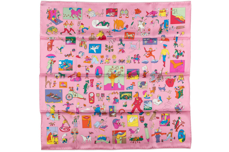 Hermès "Carre Libre" Silk Scarf NIB