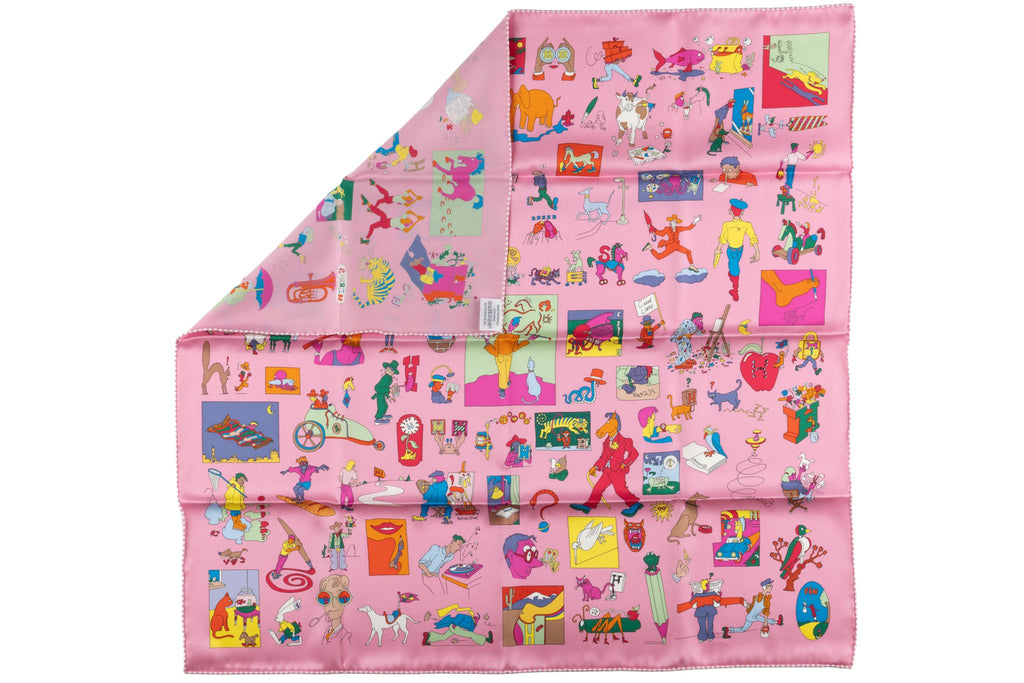 Hermès "Carre Libre" Silk Scarf NIB