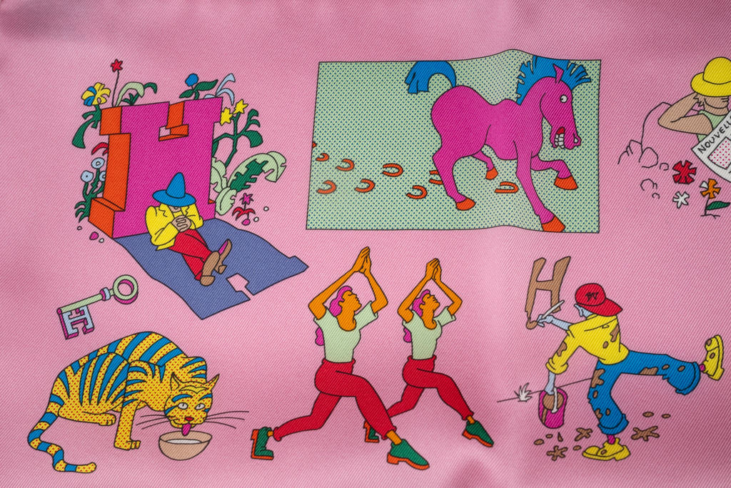 Hermès "Carre Libre" Silk Scarf NIB