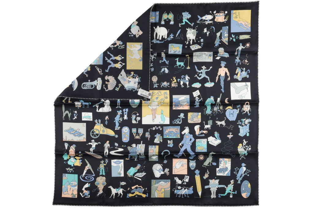 Hermès NIB "Carre Libre" Scarf 70