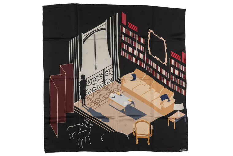 Chanel Coco's Apt Interlocking CC Scarf