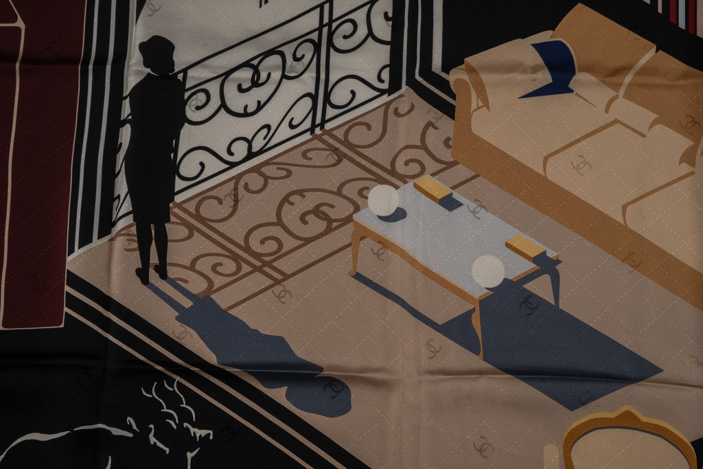 Chanel Coco's Apt Interlocking CC Scarf