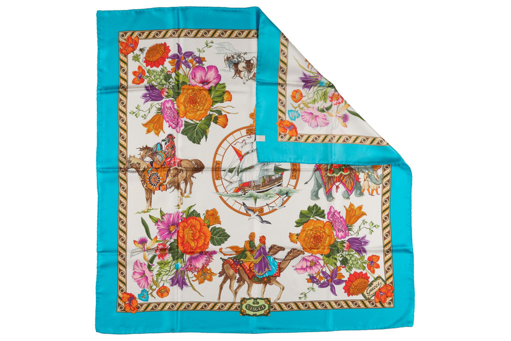 Gucci "North South West East" Scarf