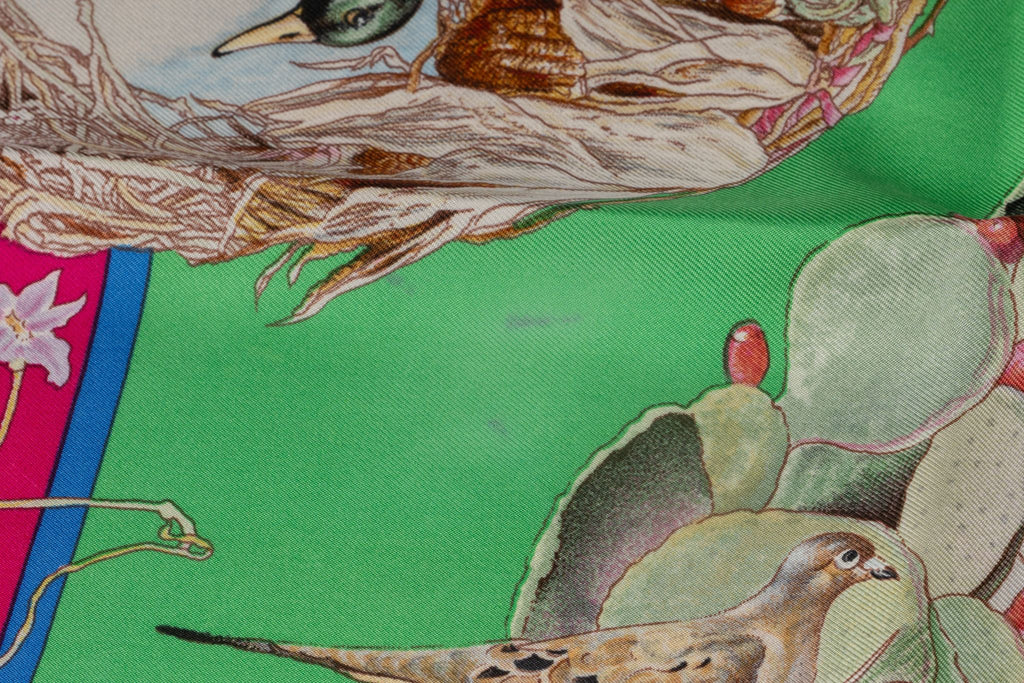 Hermès "Faune et Flore du Texas" Scarf