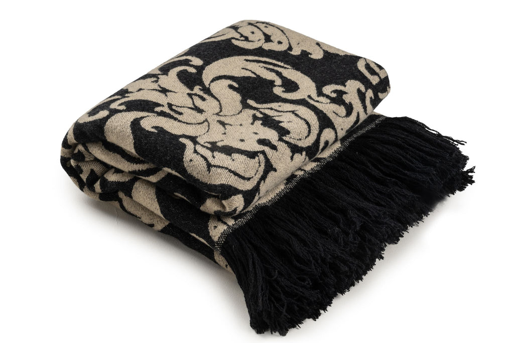 Gucci New With Tag Damasco Blanket
