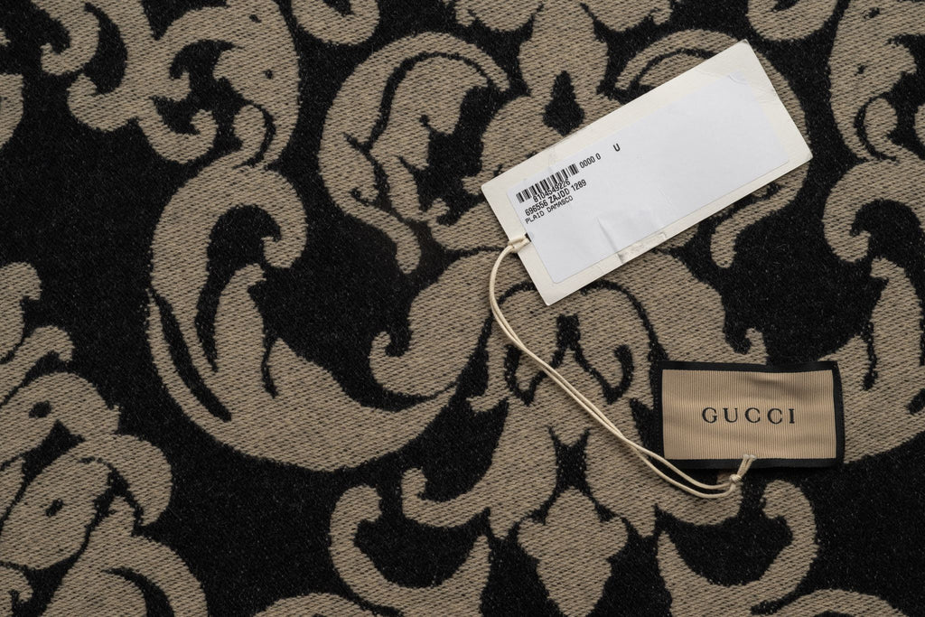 Gucci New With Tag Damasco Blanket