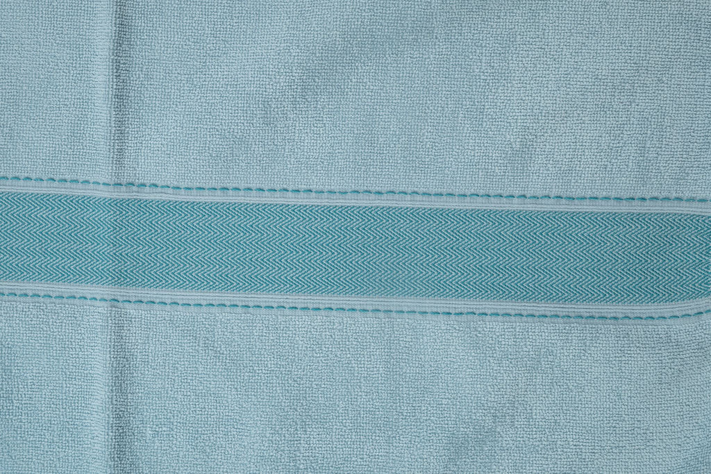 Hermès Set Of 2 Celeste Cotton Towels