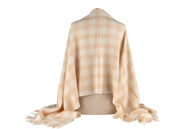 Chanel New Checkers Cashmere Stole