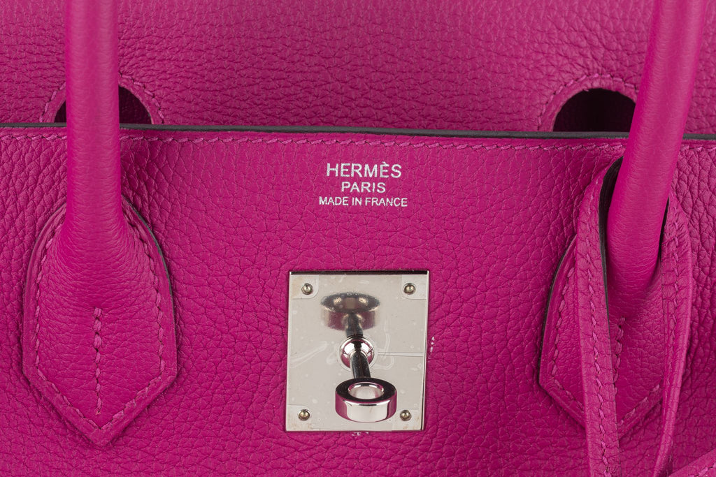 Hermès Birkin 30 Rose Pourpre Togo