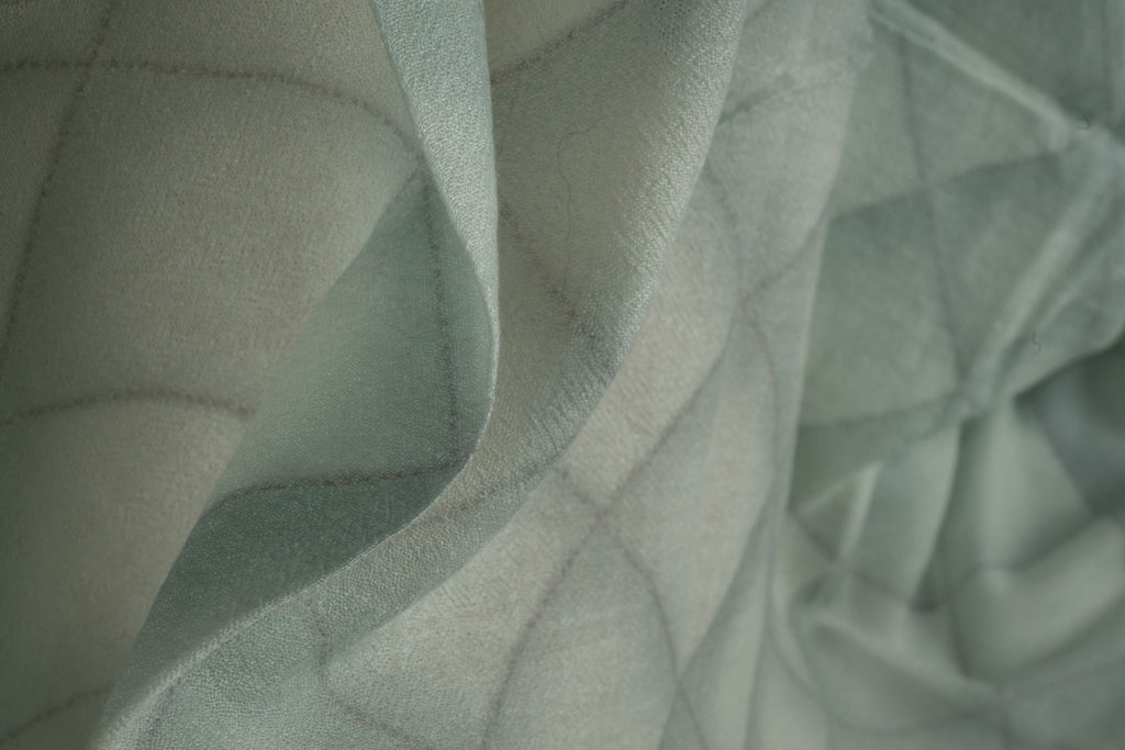 Chanel New Diamond Print Cashmere Shawl