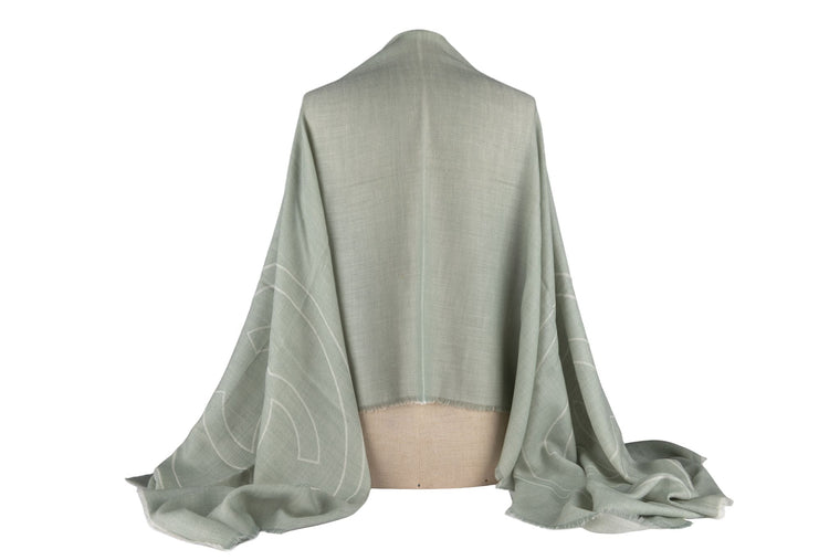 Chanel New CC Logo Cashmere Scarf