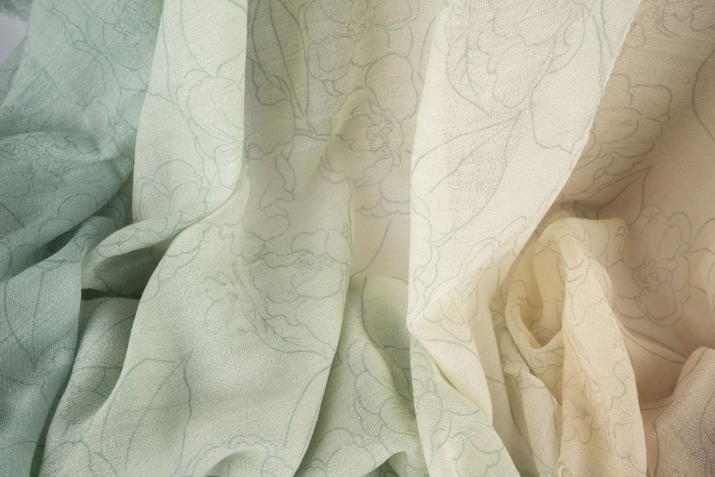 Chanel New Ombre Cashmere Shawl