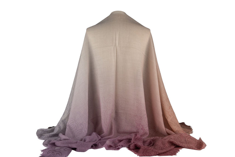 Chanel New Degradè CC Cashmere Shawl
